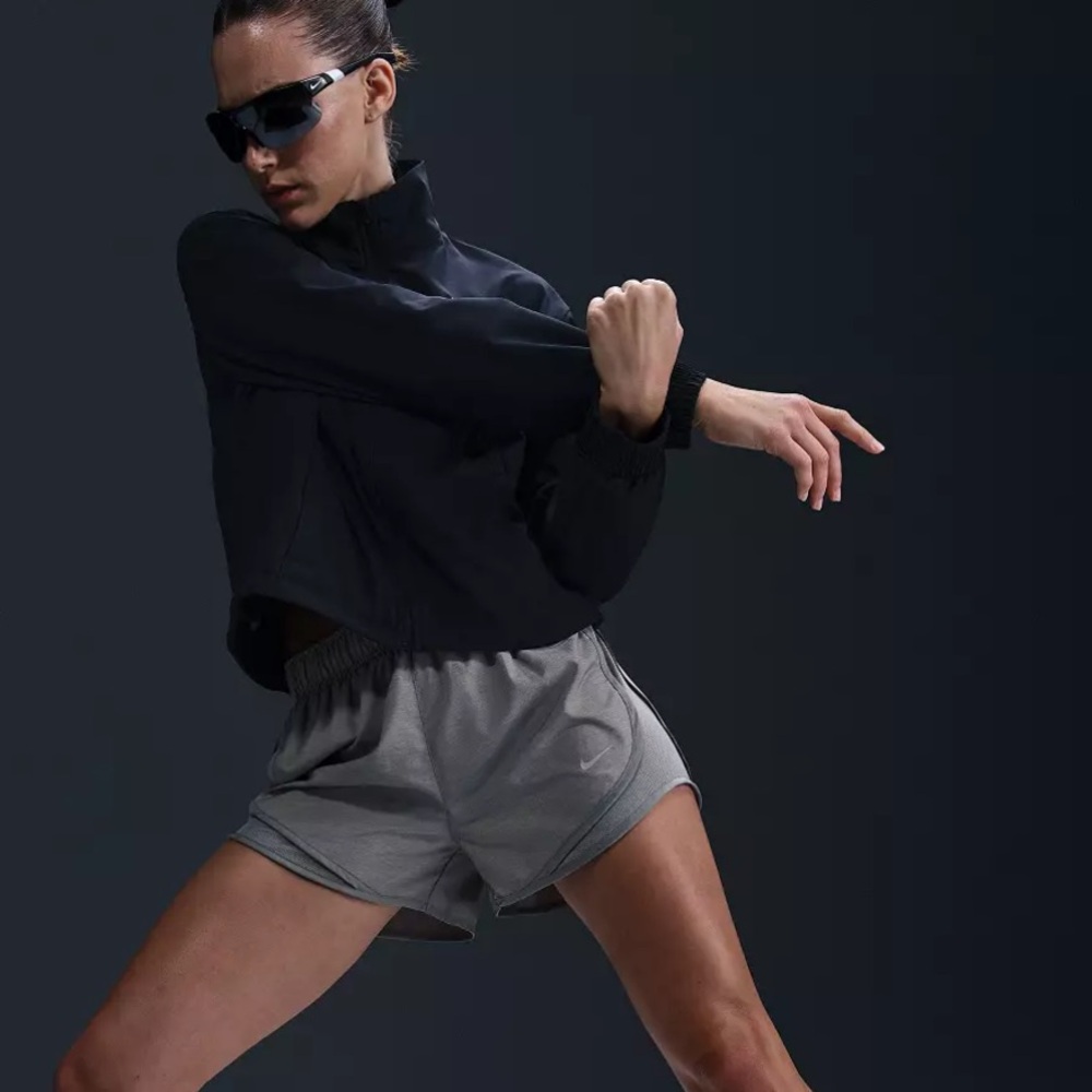 Nike Gray Athletic Shorts Lightweight Performance